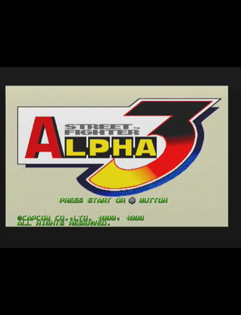 Street Fighter Alpha 3 rom